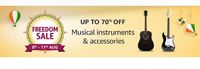 Get Up to 70% Off On Musical instruments