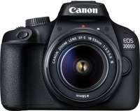 Canon EOS 3000 D DSLR Camera Single kit 18-55 mm lens +10% off on selected cards
