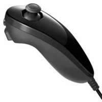 Porro Fino Wii Nunchuk Wii Nunchuck Controller for Wii Console (Black color) @ 67% OFF