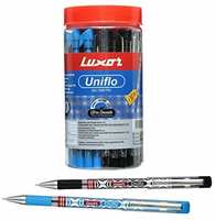 Luxor Uniflo Ball Pen Assorted (40 PCS)