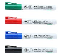 Faber-Castell Whiteboard Marker - Pack of 4 (Assorted) 