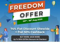 Eduonix Freedom Offer - Get Flat 74% Discount + 50% Cashback + Buy More Save More [Up to 50% Off on Check out]