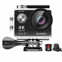 AKASO EK7000 4K WiFi Action Camera 30M Underwater Waterproof Camera 170° Wide Angle Sports Camera