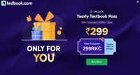 Today Only User Specific - Get Yearly Testbook Pass At Rs.299