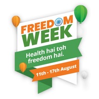 pharmeasy Freedom Week : Flat Rs.74 cashback + Flat 15% off on 1st medicine order