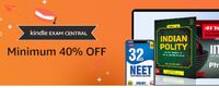 Min. 40% off on Kindle Examcentral eBooks [ UPSC, SSC, UGC ]