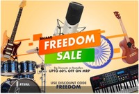 Bajaao: The Independence Day Sale Flat 60% Off On  Music Instrument Starting from 98