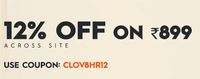 Clovia - 12% off on 899 Across Site !! Hurry Buy Now