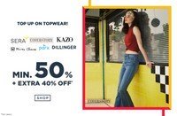 Ajio - Min 50% Off + Extra 40% Off On Top Wear