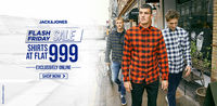Jack&Jones Flash Friday Sale: Shirts @ Flat Rs 999