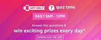 Amazon Quiz Answers for 21st Aug'20 - Win FujiFilm X-A7 Mirrorless Camera