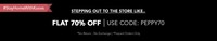 Koovs  - Flat 70% Off On Fashion Products