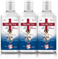 (Lowest) Tri-Activ 72% Alcohol Based Instant Hand Sanitizer – (500 ml)- Pack of 3