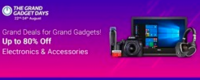 Flipkart - Grand Gadget Days 22nd -24th August - Up to 80% Off on Gadgets and Electronic Accessories 