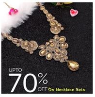 Sukkhi Necklaces Up to 70% Off + Extra 20% Off Coupon Code