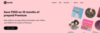 Flat Rs 250 discount on 12 months of Spotify Premium