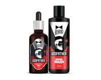 Beardo Godfather Combo (Godfather Oil 30ml, Godfather Wash 100ml) + Free VIP MEMBERSHIP