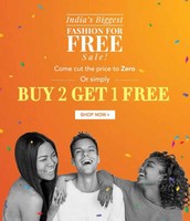 Limeroad India's Biggest Fashion Free Sale Buy 2 Get 1 Free