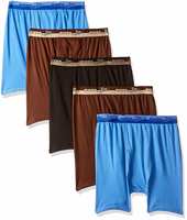 Rupa Jon Men's Solid Trunks (Pack of 5) small at only 305, apply 20% coupon