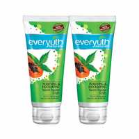 Everyuth Naturals Purifying & Exfoliating Neem Papaya Scrub, Pack of 2 (100gm x 2), Tube
