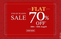 Biba End Of  Season Sale: Flat 70% off (28 - 30 th Aug)