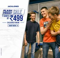JackJones Flash Friday Sale: Tshirts @ Rs.499