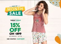 Clovia Month End Sale Buy 2 Bra At & 749 Buy 3 Bra At 999 + EXTRA 15% Off On 899