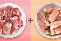 Flash Sale - Combo Pack (1kg of Premium Tender & Antibiotic-residue-free Chicken Skinless Curry Cut + 500g Premium Tender Goat Curry Cut )