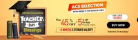 Teachers Day Special - Get Flat 45% OFF + 5% Off On App Using Coins + 3 Months Extra Validity
