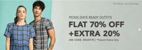 Koovs: Flat 70% Off + Extra 20% Off On Men's And Women's Apparel