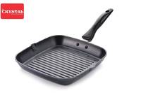 Crysal Eco Series Non Stick Die Cast Square Grill Pan-27cms