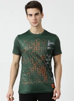 Round Neck Green T- Shirt 
