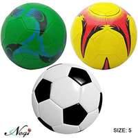 Negi Football Size-5 ( Any one ) Colors & Print May Vary (Football Size-5)