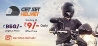 Droom Helmet Sale starting from Rs 9/- (only today)