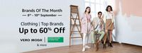 Amazon Brand Of The Month Sale (8th To 10 Sep) - Get Up to 60% OFF On Top Brands