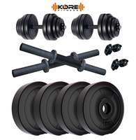 Kore PVC 8-20 Kg DM-DRB Combo 16 Dumbbells Kit

