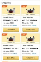 Amazon Home & kitchen multiple offers [users specific]
