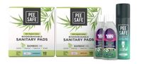 Pee Safe Sanitary Pads Duo - Buy 2 Get 3 Free With Extra 20% OFF