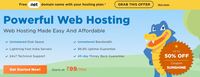 Free  domain name with your hosting plan