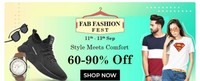 ShopClues: Fab Fashion Fest 60-90% Off 11th To 13th September