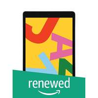 (Renewed) Apple iPad (10.2-inch, Wi-Fi, 32GB) - Space Grey (Latest Model)