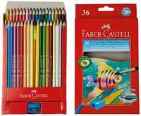 Faber-Castell Design Series Aquarelle Water Color Pencils - 36 Shades