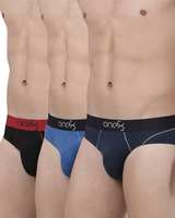 one8 by Virat Kohli Men's Brief (Pack of 3)

