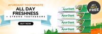 Jiva (BUY 2 GET 2) - Ayur Dant Toothpaste