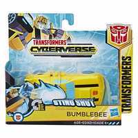 STAR WARS Transformers Cyberverse Action Attackers: 1-Step Changer Bumblebee Action Figure Toy

