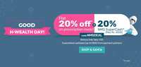 Netmeds 20% deal is on plus extra 20% supercash