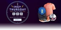 Adidas Crazy Thursday Sale:Upto 60% Off + Great Deals Every 3 hours & 10% HDFC Cashback