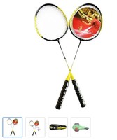 TEMSON Badminton Racket with Full Cover (Set of 2) (S-911)(Multicolor) Rs. 349 - Flipkart