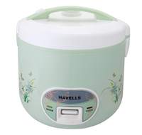 Havells Max Cook DLX 1000-Watt Rice Cooker (Light Green)