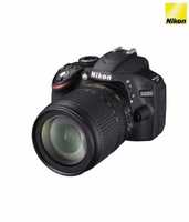 Nikon D3200 24.2MP Digital SLR Camera (Black) + 18-105mm VR II Kit Lens + 8GB Card + Camera Bag